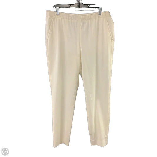 Pants Designer By Lafayette 148 In White, Size: M