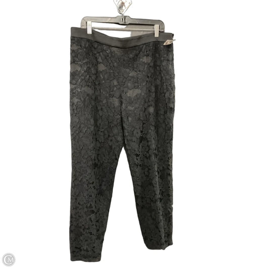 Pants Designer By Carolina Herrera In Black, Size: 12