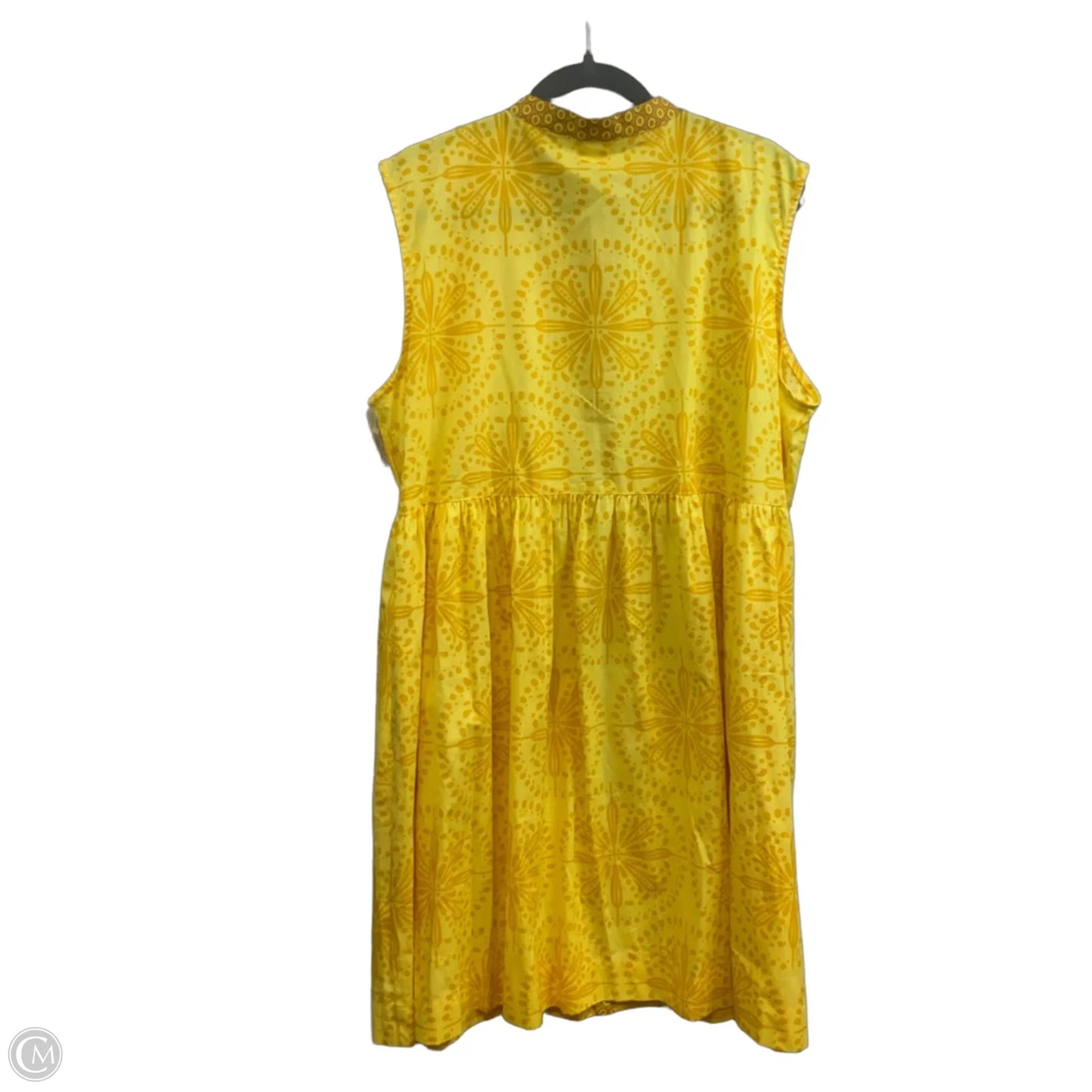 Dress Casual Short By Uncle Frank In Yellow, Size: Xl