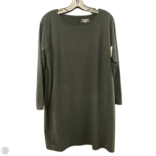 Dress Casual Short By Eileen Fisher In Black, Size: Mp