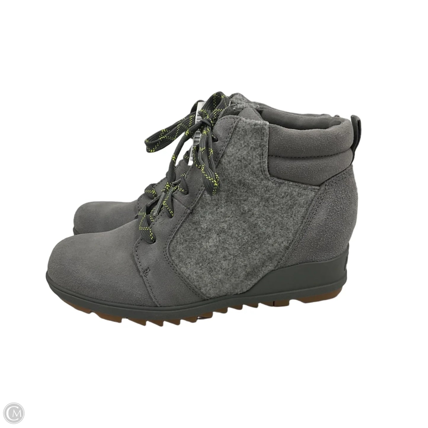 Boots Ankle Flats By Sorel In Grey, Size: 9.5