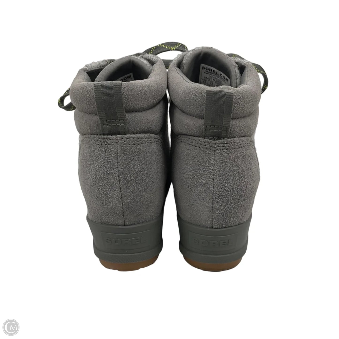 Boots Ankle Flats By Sorel In Grey, Size: 9.5