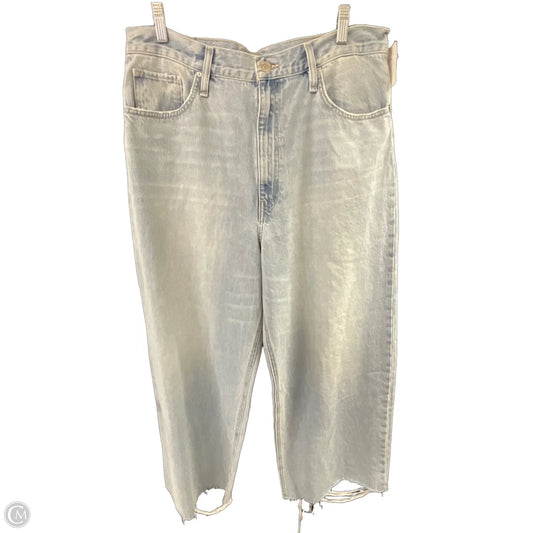 Jeans Wide Leg By Hudson In Blue Denim, Size: 18