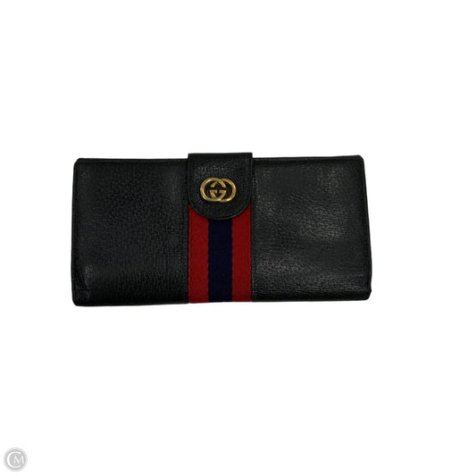 Wallet Luxury Designer By Gucci, Size: Medium
