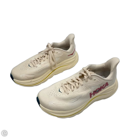 Shoes Athletic By Hoka In Cream, Size: 8
