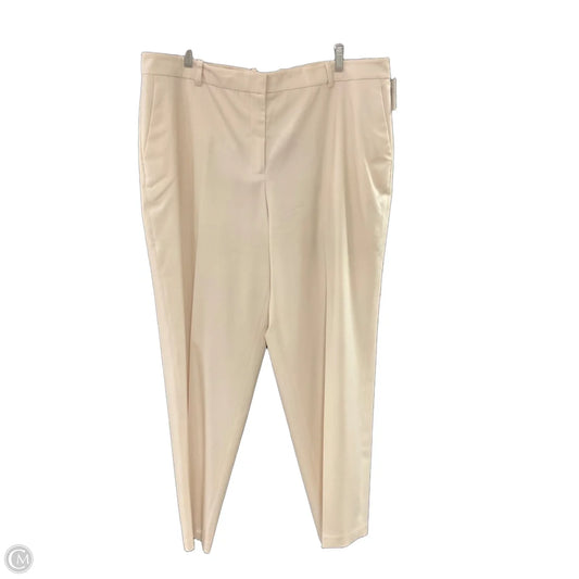 Pants Designer By Lafayette 148 In Ivory, Size: 18