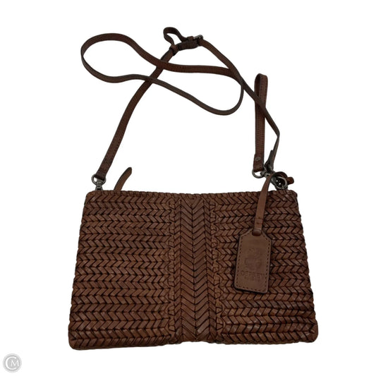 Wristlet Leather By OSPREY LONDON, Size: Large