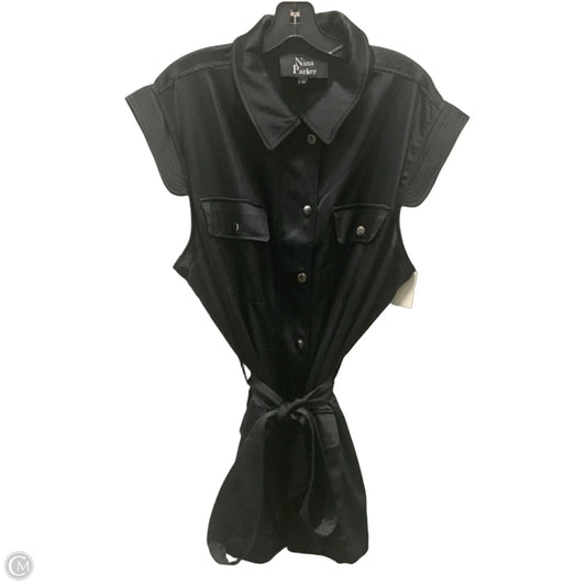 Vest Other By Nina Parker In Black, Size: 2x