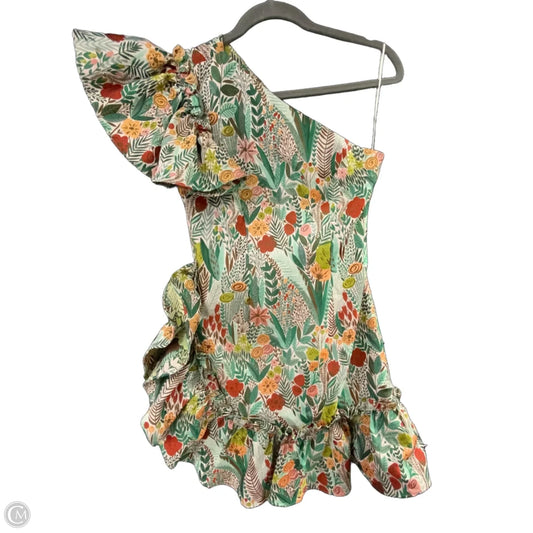 Dress Party Short By Elliatt In Green, Size: Xs