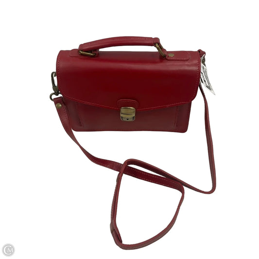Crossbody Leather By Cmb, Size: Small