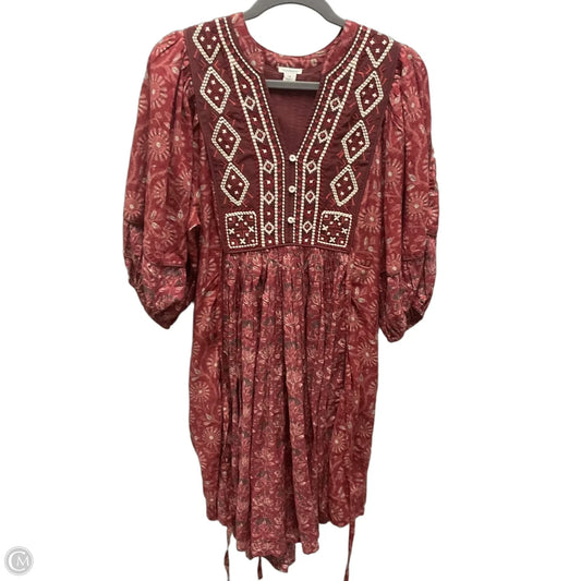 Dress Casual Short By Sundance In Red, Size: M