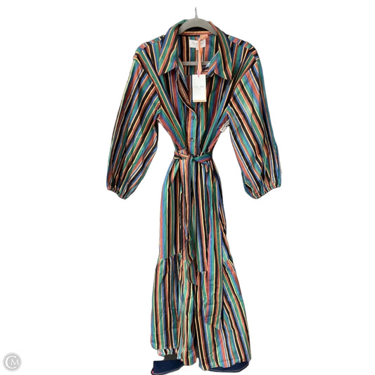 Dress Casual Maxi By RUJUNTA SHETH In Black & Green, Size: Xl