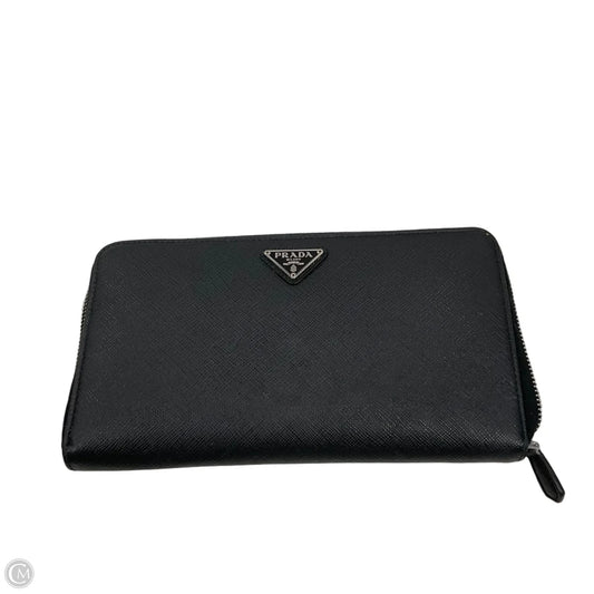 Wallet Luxury Designer By Prada, Size: Large