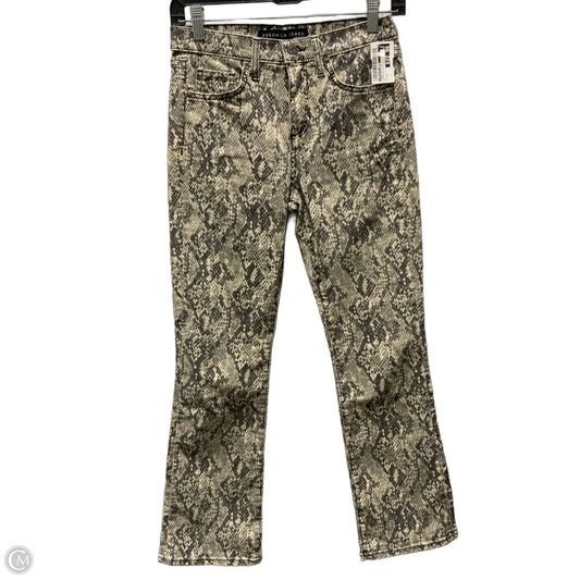 Jeans Boot Cut By Veronica Beard In Snakeskin Print, Size: 0