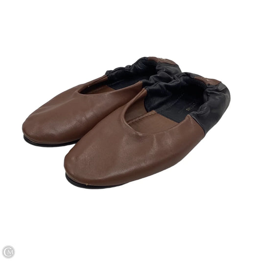 Shoes Designer By Lafayette 148 In Black & Brown, Size: 7.5