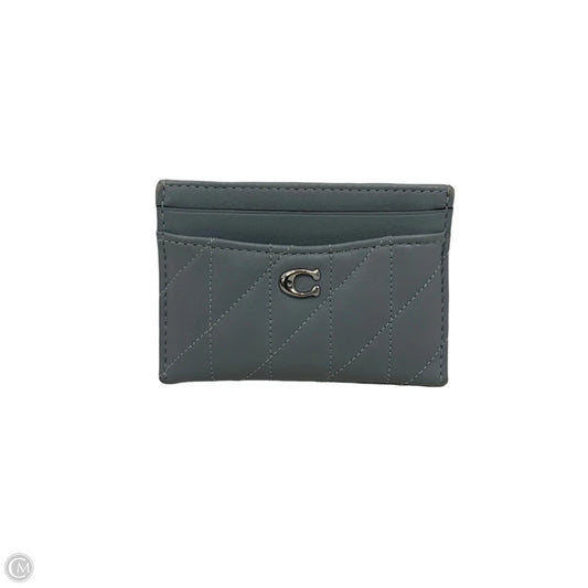 Id/card Holder Designer By Coach, Size: Small