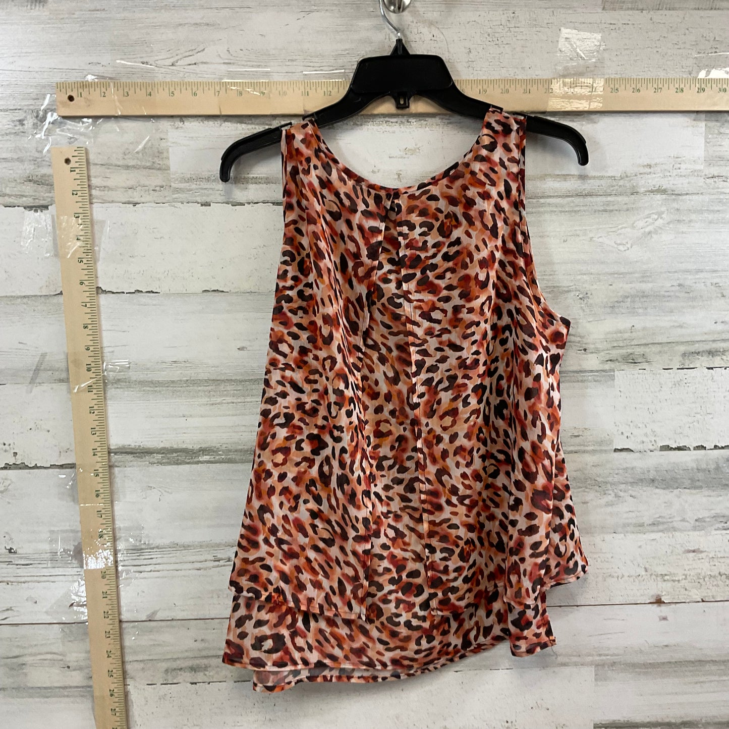 Animal Print Top Sleeveless Liverpool, Size M