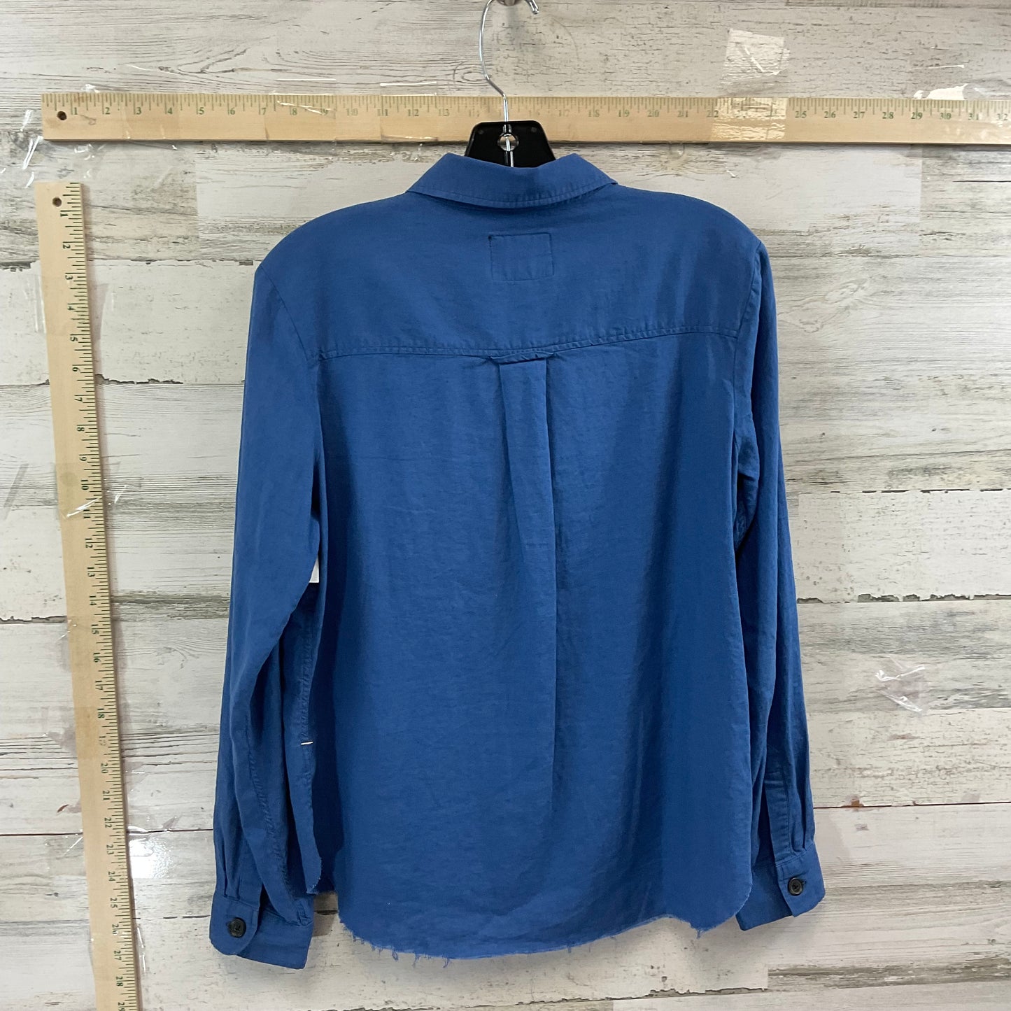 Blue Blouse Long Sleeve Rails, Size S