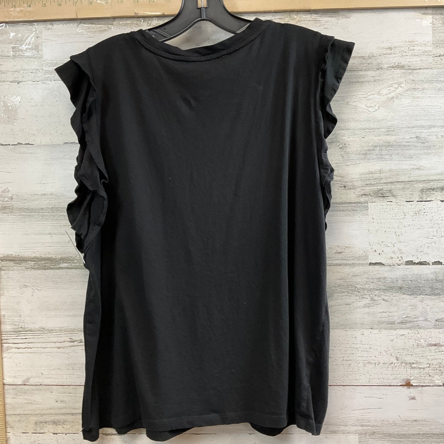 Black Top Sleeveless Michael By Michael Kors, Size Xl