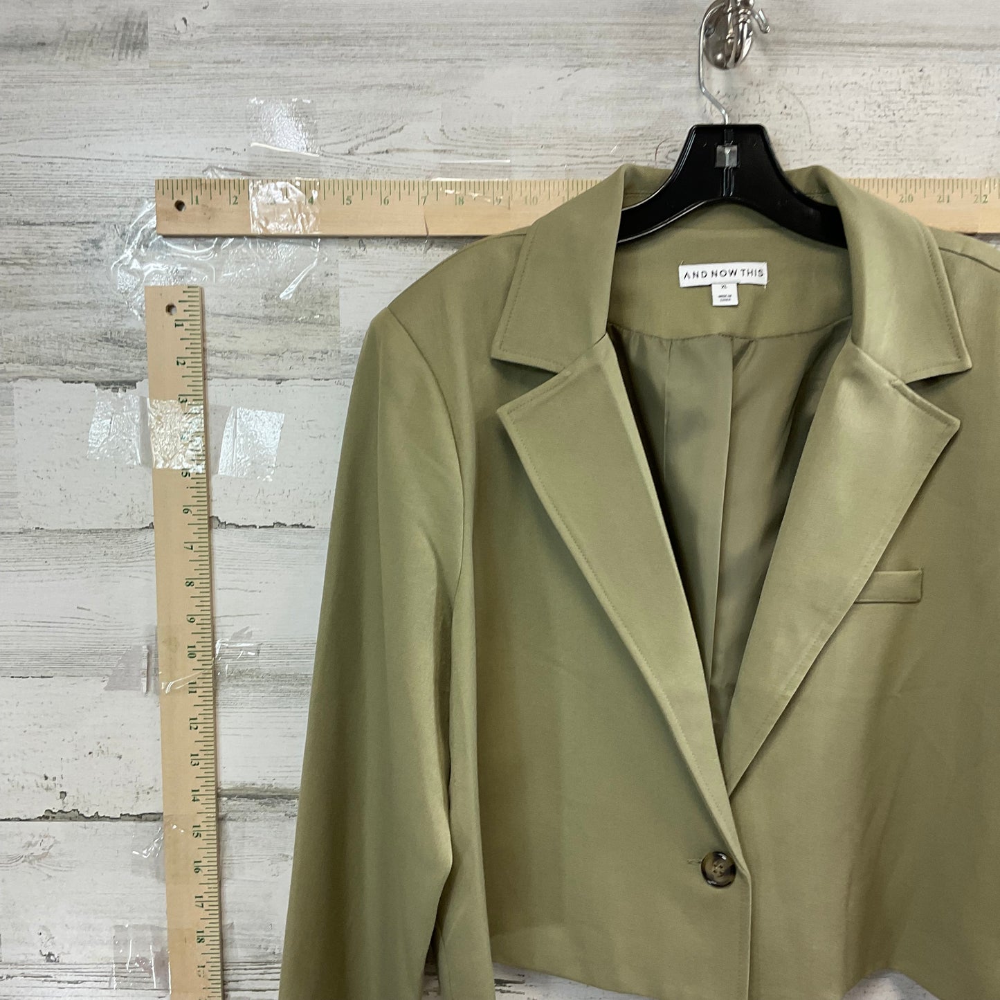 Green Blazer AND NOW THIS, Size Xl