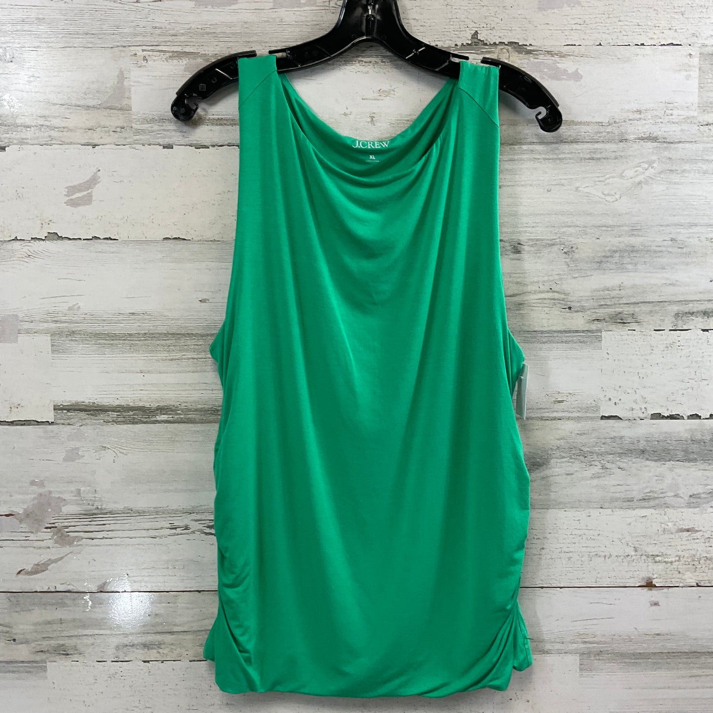 Top Sleeveless By J. Crew In Green, Size: Xl