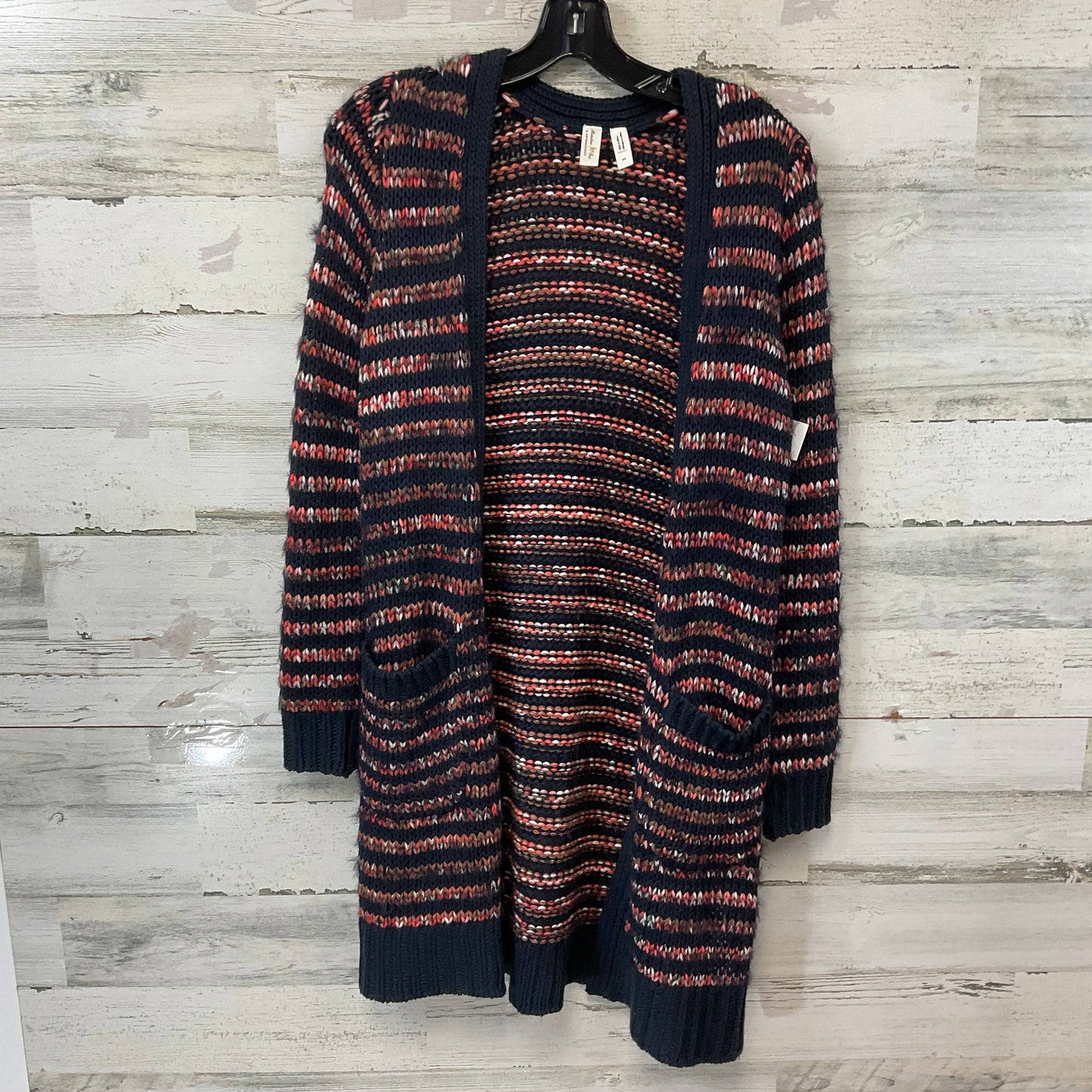 Sweater Cardigan By Meadow Rue In Navy, Size: Xs