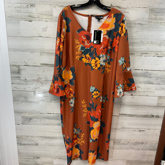 Dress Work By ANTHONY In Orange, Size: Xl