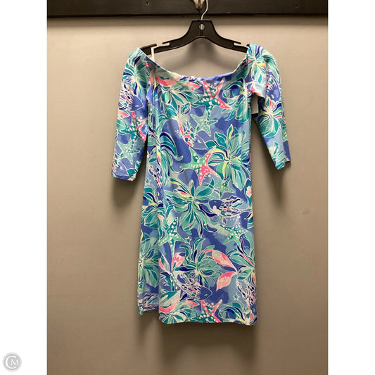 Dress Casual Short By Lilly Pulitzer In Blue, Size: Xs
