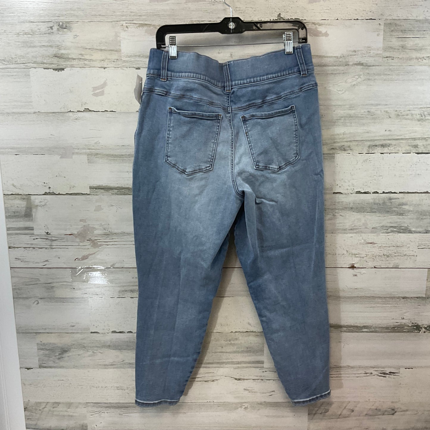 Jeans Cropped By Spanx In Blue Denim, Size: 1x