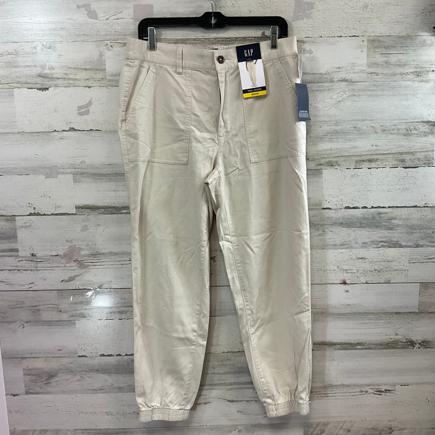 Pants Joggers By Gap In Cream, Size: M