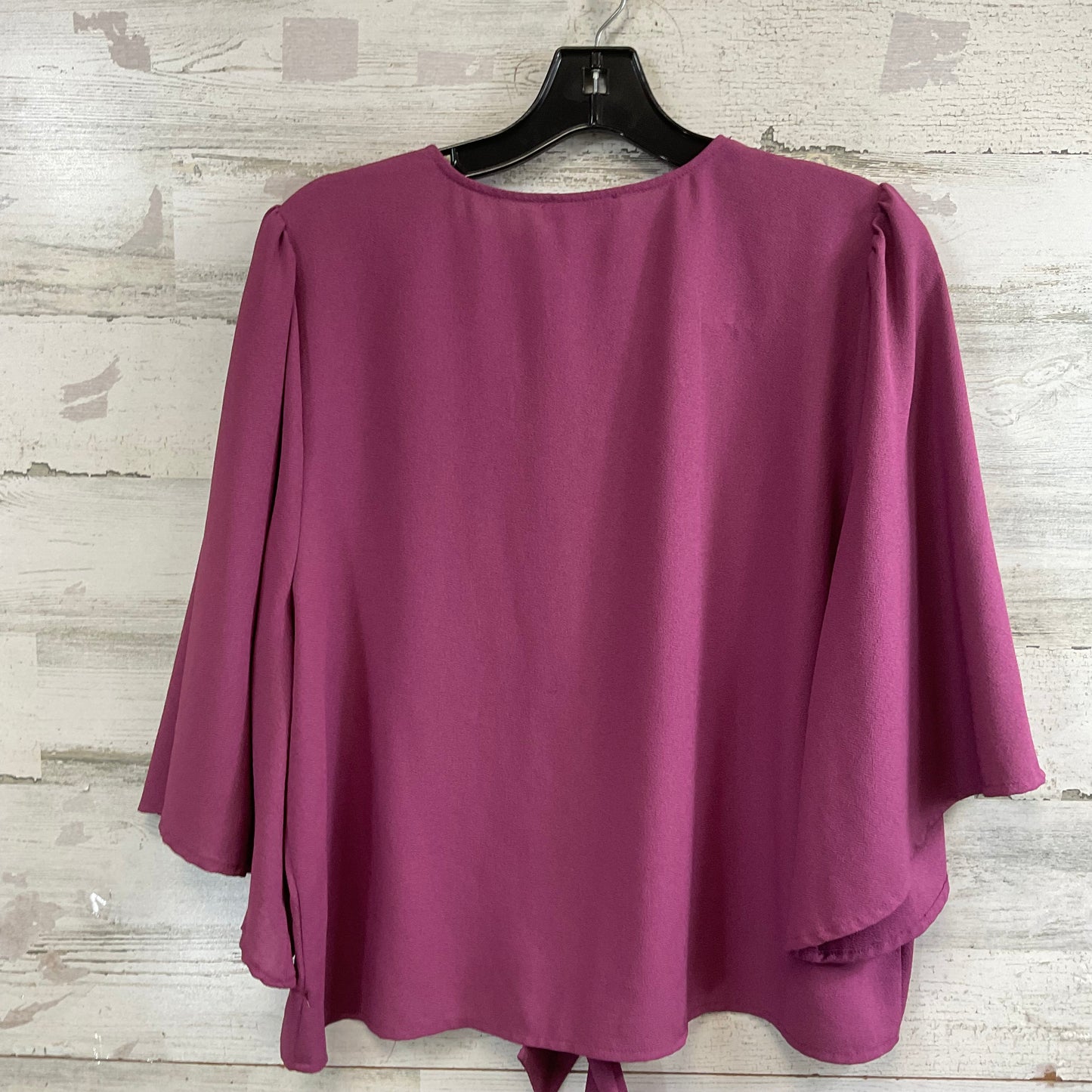 Top Short Sleeve By 1.state In Mauve, Size: Xl