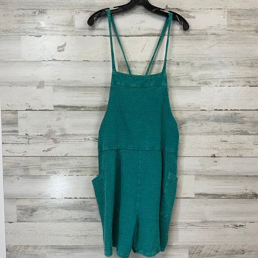 Romper By Easel In Teal, Size: M