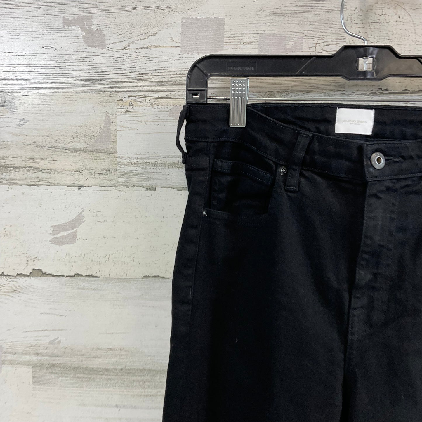 Jeans Straight By JONATHAN SIMKHAI In Black Denim, Size: 6