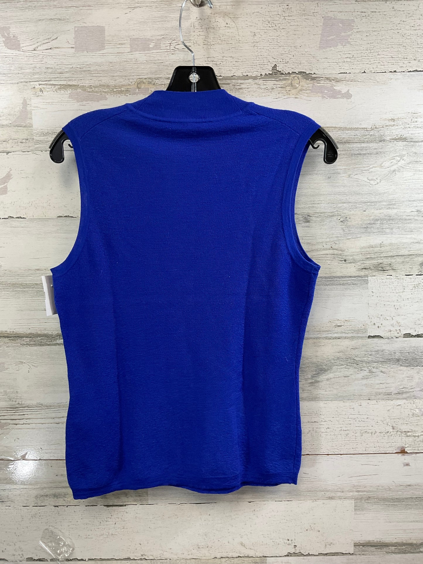 Top Sleeveless By Hugo Boss In Blue, Size: M