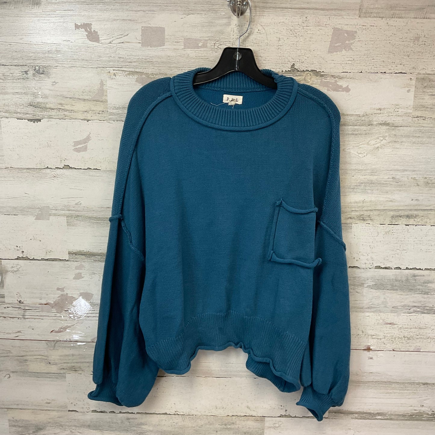 Sweater By Pol In Teal, Size: S