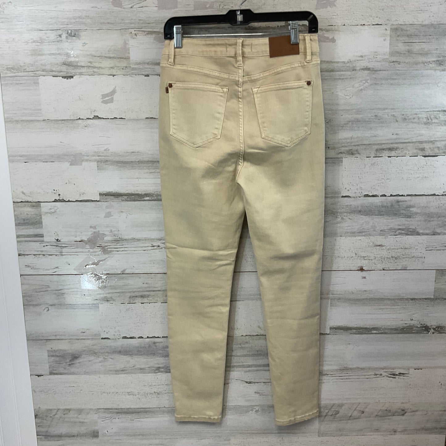 Jeans Skinny By Judy Blue In Tan Denim, Size: 8