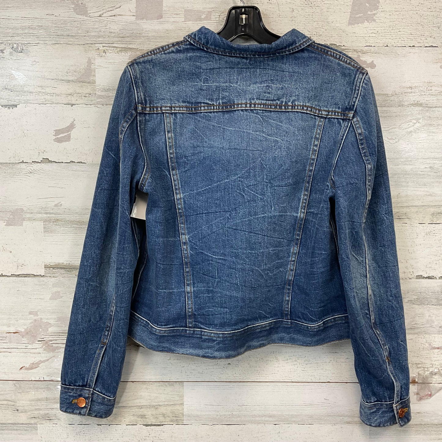 Jacket Denim By J. Crew In Blue Denim, Size: M