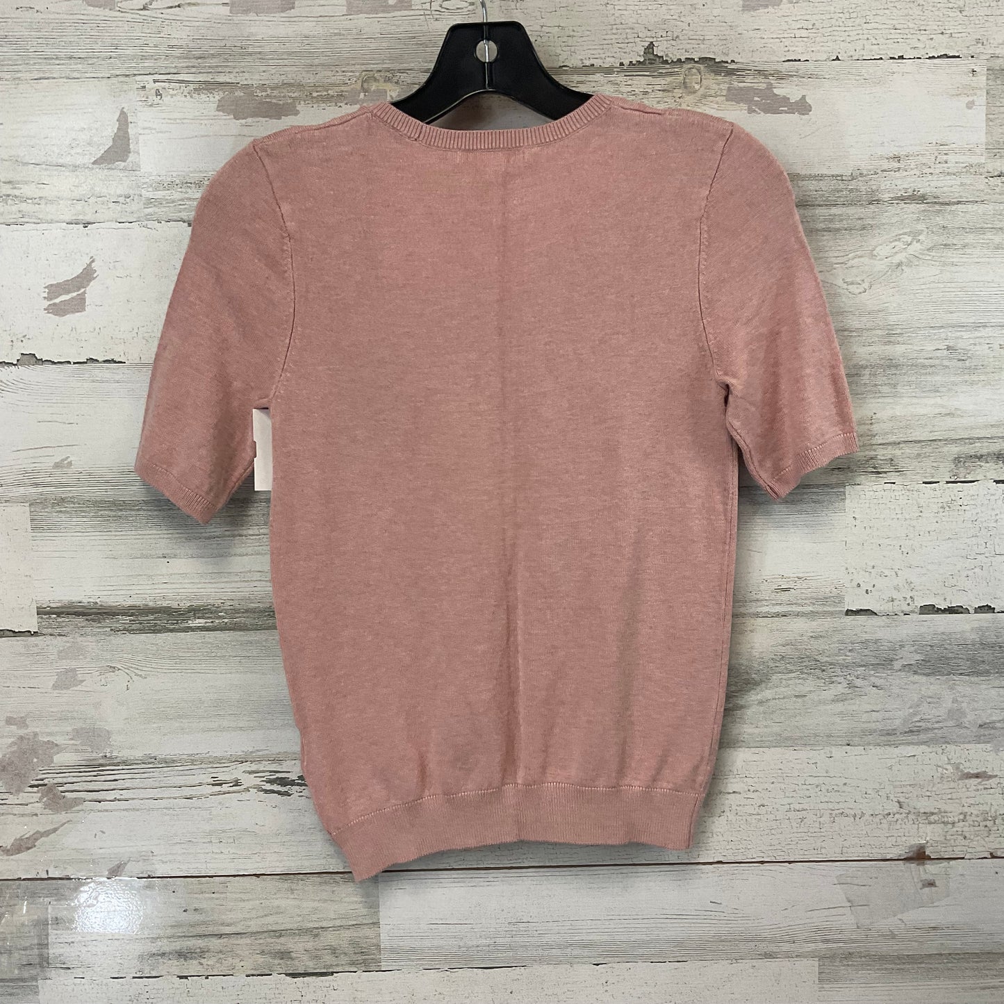 Top Short Sleeve By H&m In Pink, Size: Xs