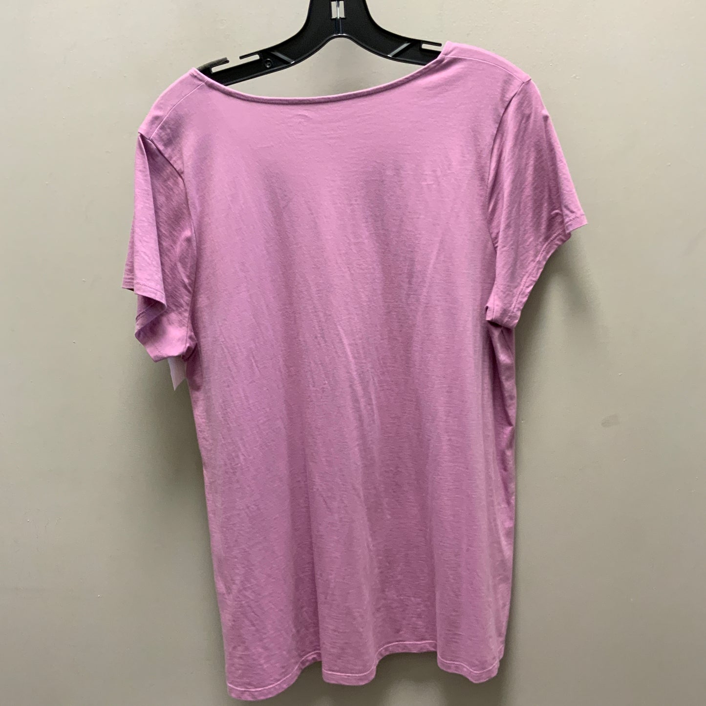 Top Short Sleeve By J. Jill In Purple, Size: Lp