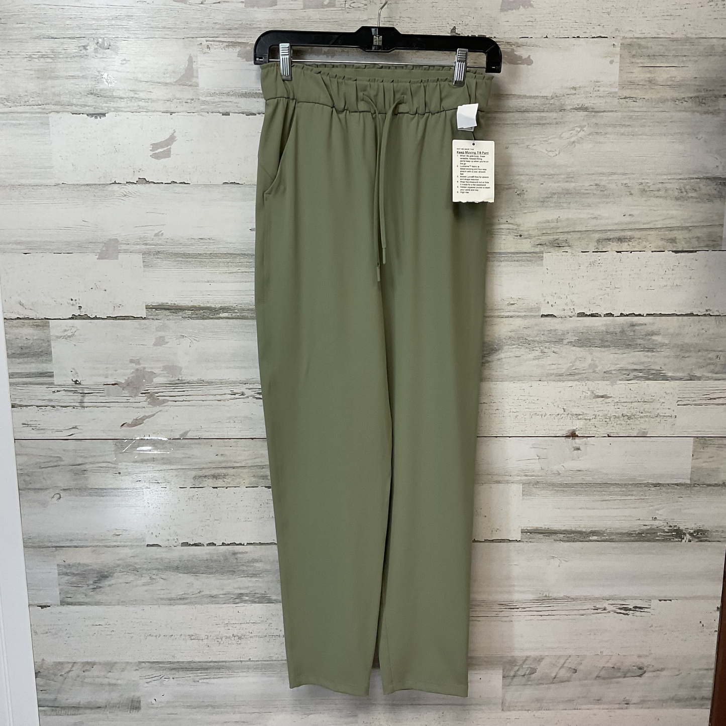 Athletic Pants By Lululemon In Green, Size: S