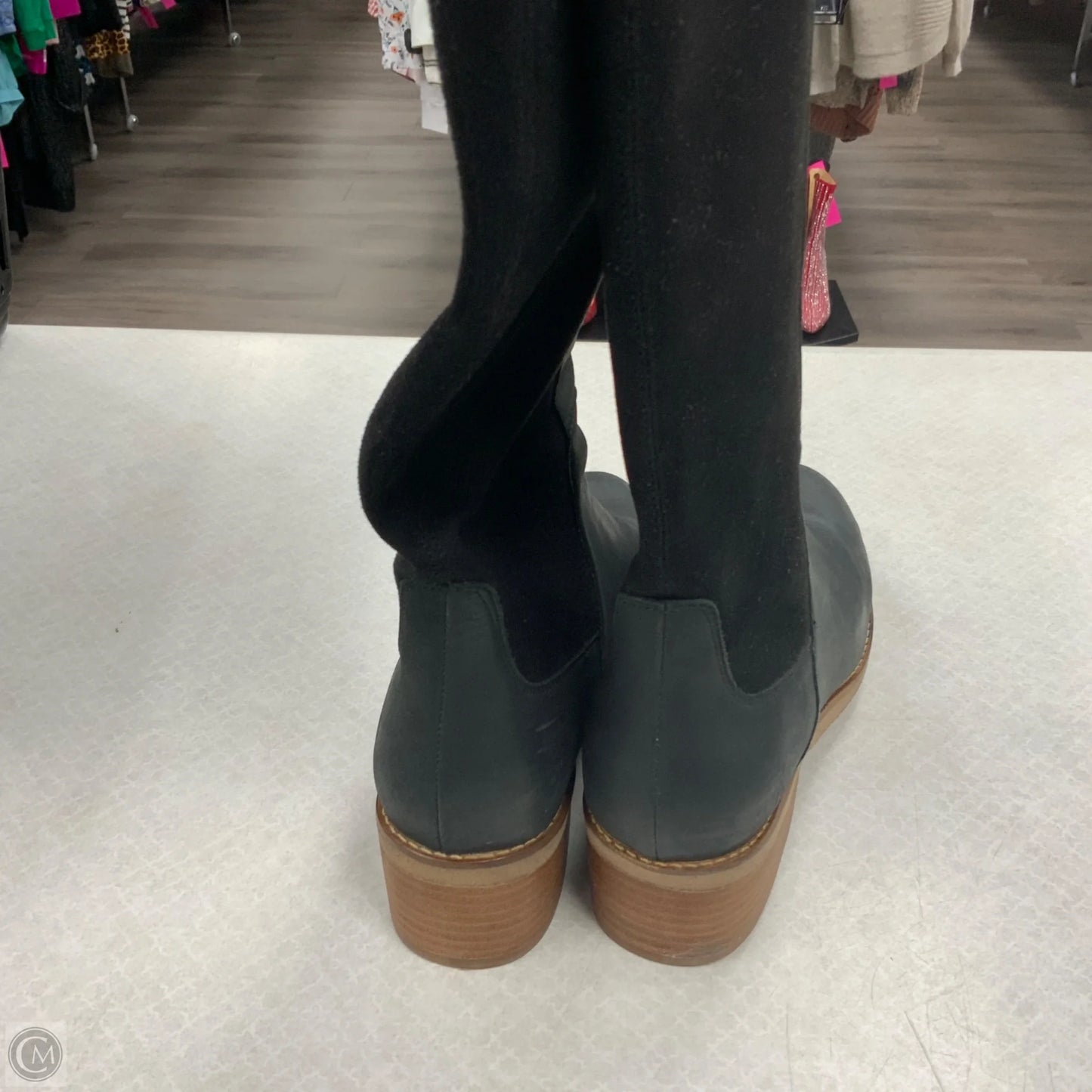 Boots Knee Flats By Lucky Brand In Black, Size: 9