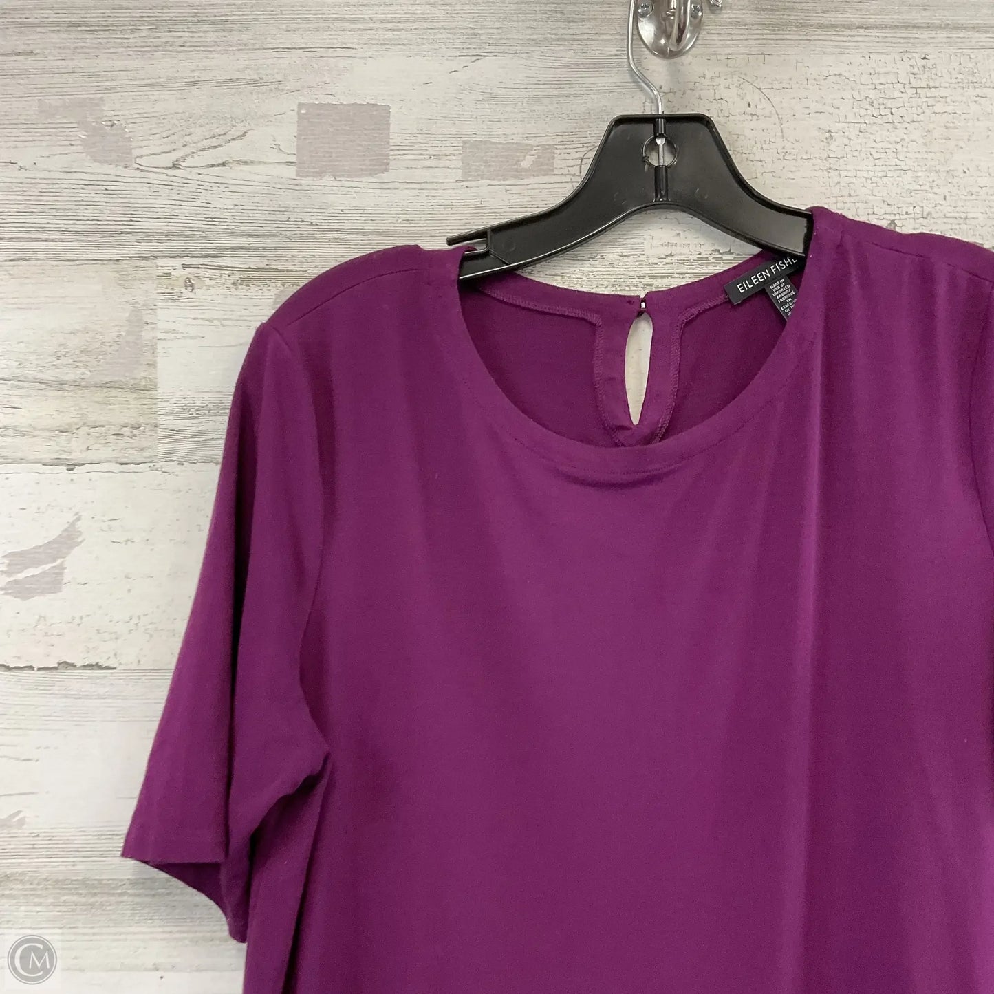 Dress Casual Short By Eileen Fisher In Purple, Size: M