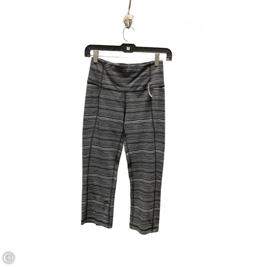 Athletic Leggings Capris By Lululemon In Black & White, Size: S