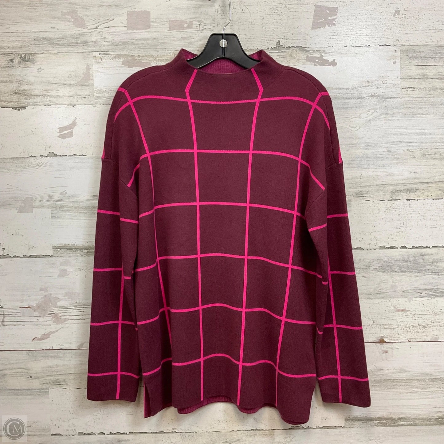 Sweater By Loft In Maroon, Size: M