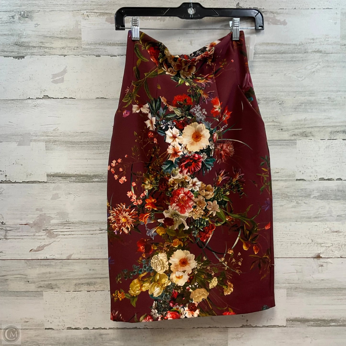 Dress Set 2pc By SINGLE LA In Maroon, Size: Xs