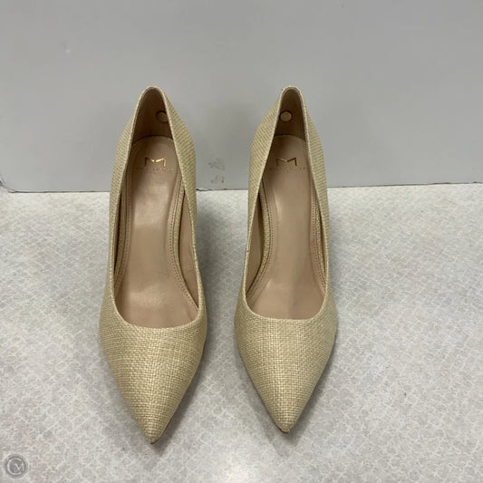 Shoes Heels Stiletto By Marc Fisher In Cream, Size: 10