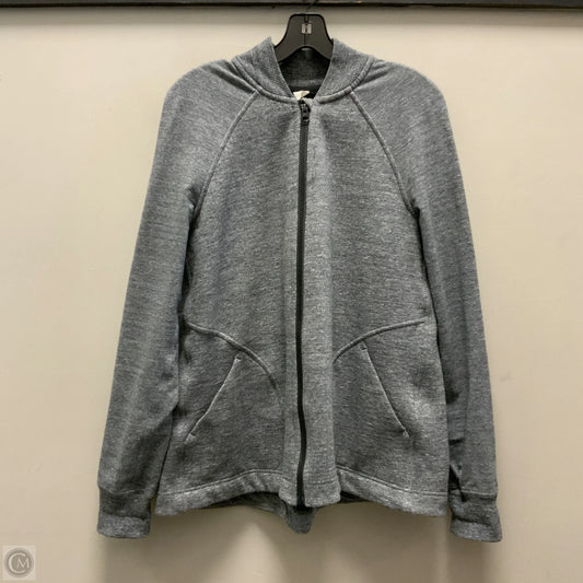 Athletic Jacket By Lululemon In Grey, Size: S