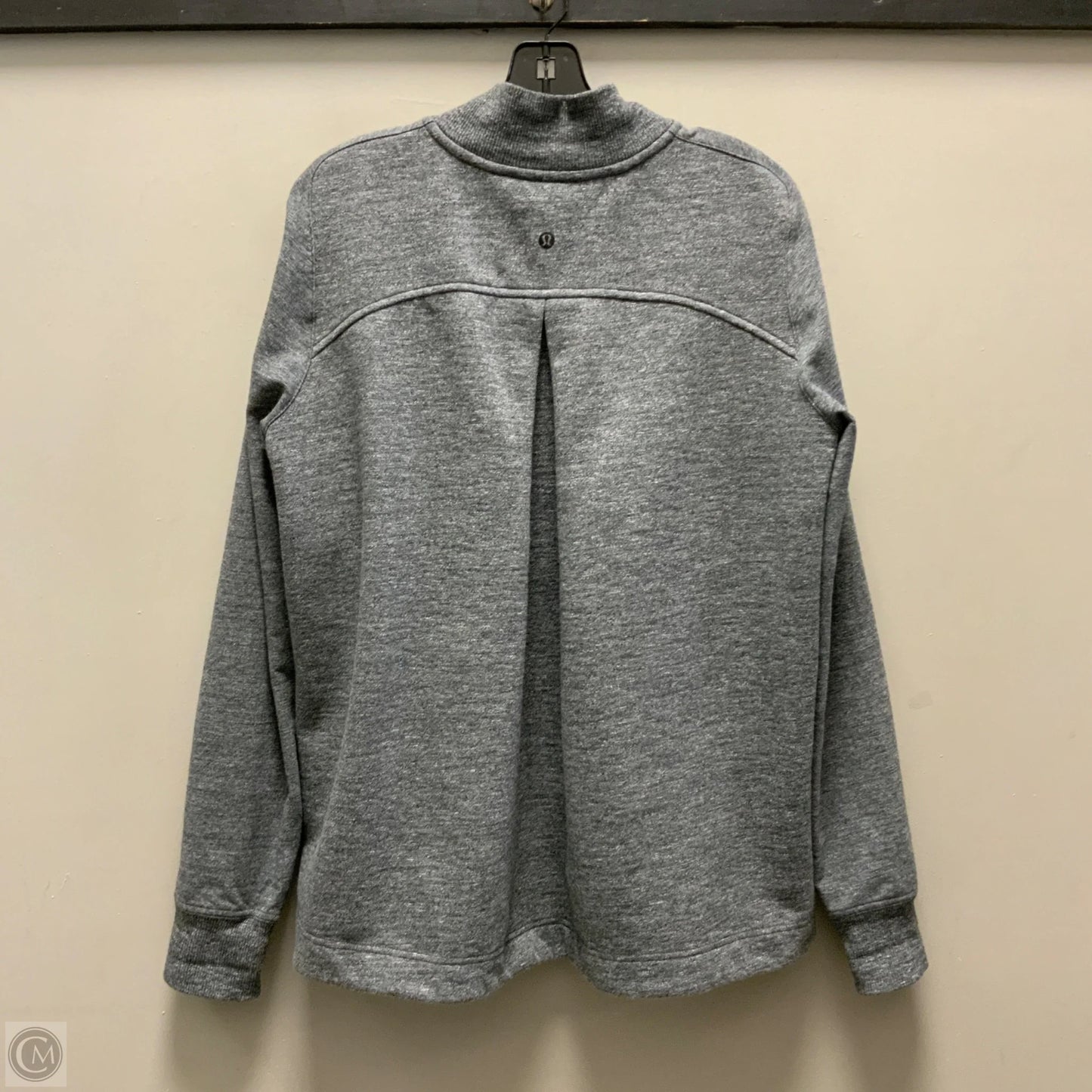 Athletic Jacket By Lululemon In Grey, Size: S