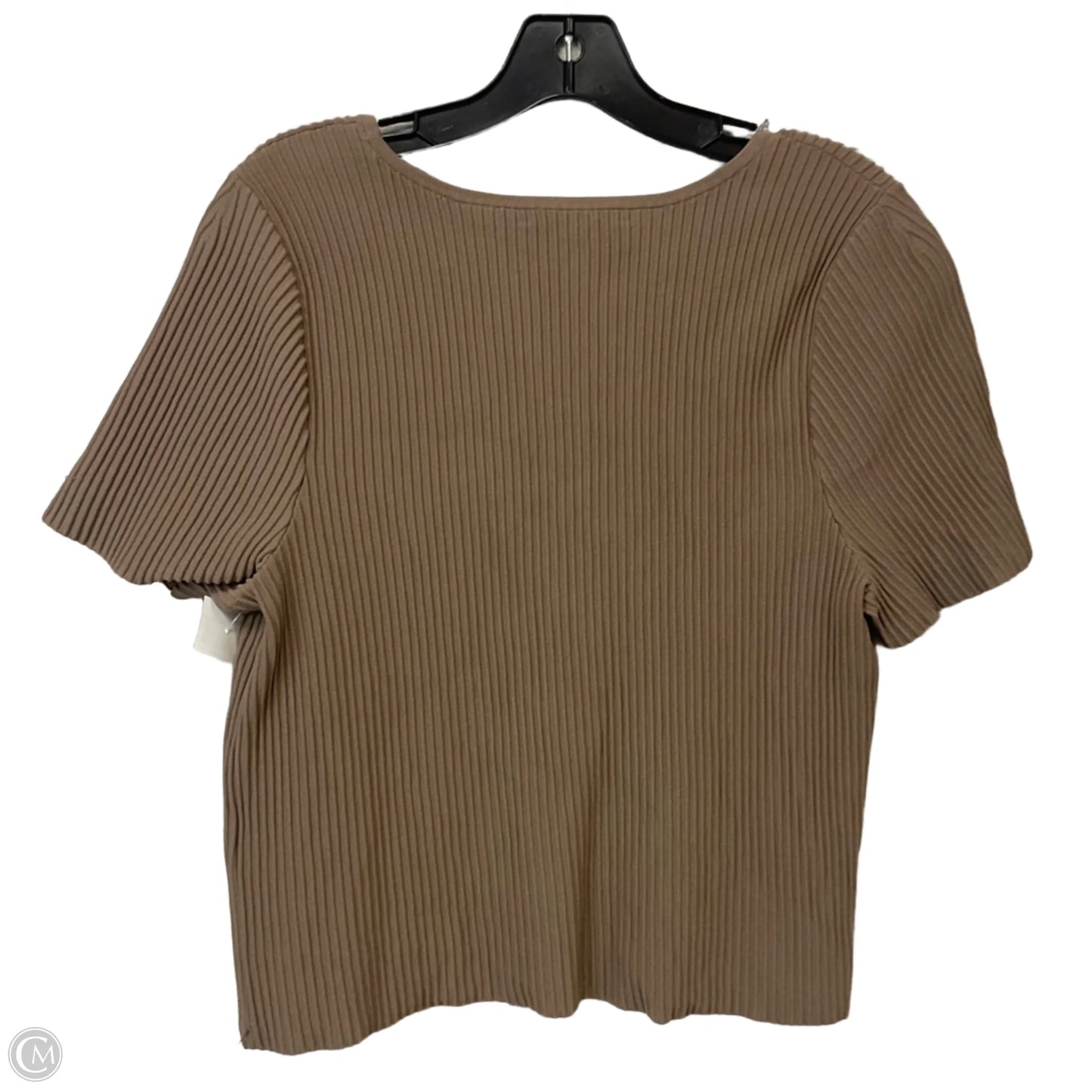 Top Short Sleeve By Madewell In Brown, Size: Xxl