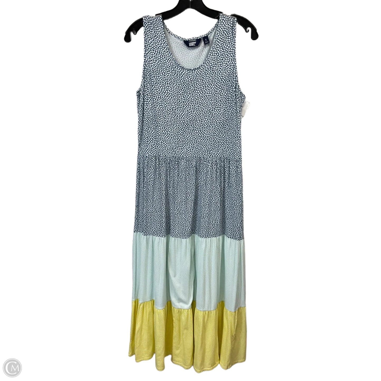 Dress Casual Maxi By Lands End In Blue, Size: S